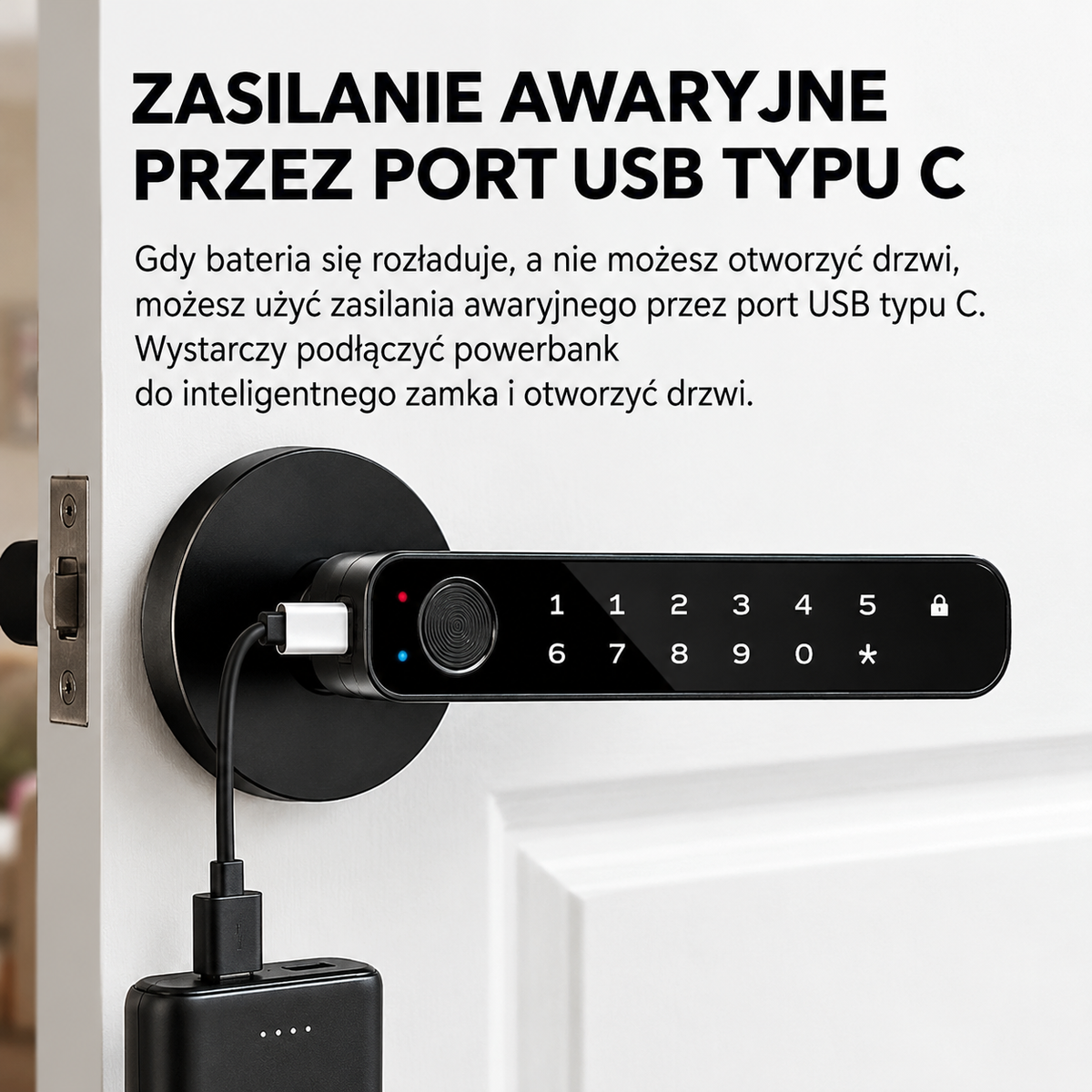 Smaxie - Klamka, Bezpieczeństwo pokoju na wyciągnięcie ręki!